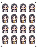 Little girl long hair sugar sheet
