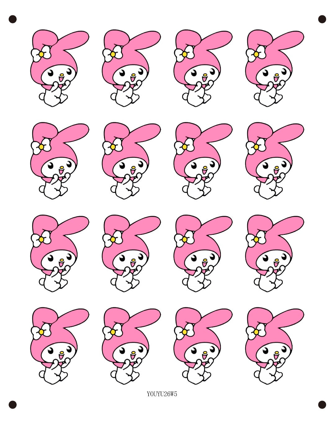 Sugar sheet Melody 💖