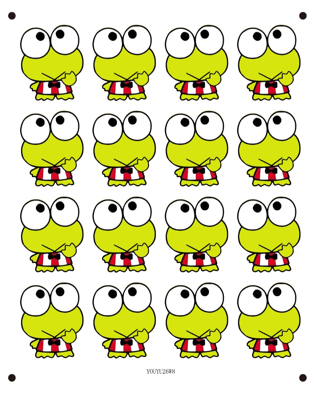 Sugar sheet Keroppi 🐸