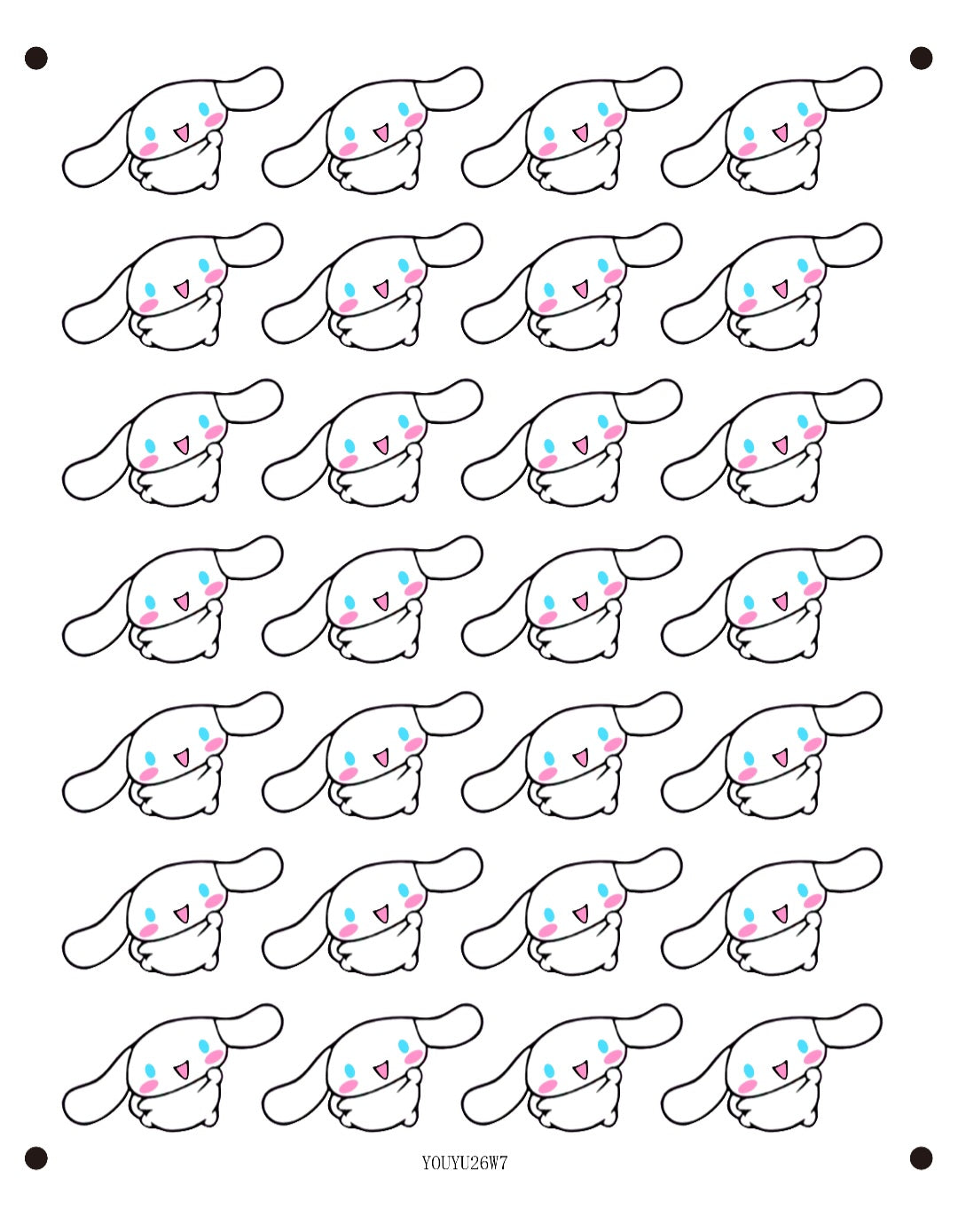 Sugar sheet Cinnamon Roll 🎀