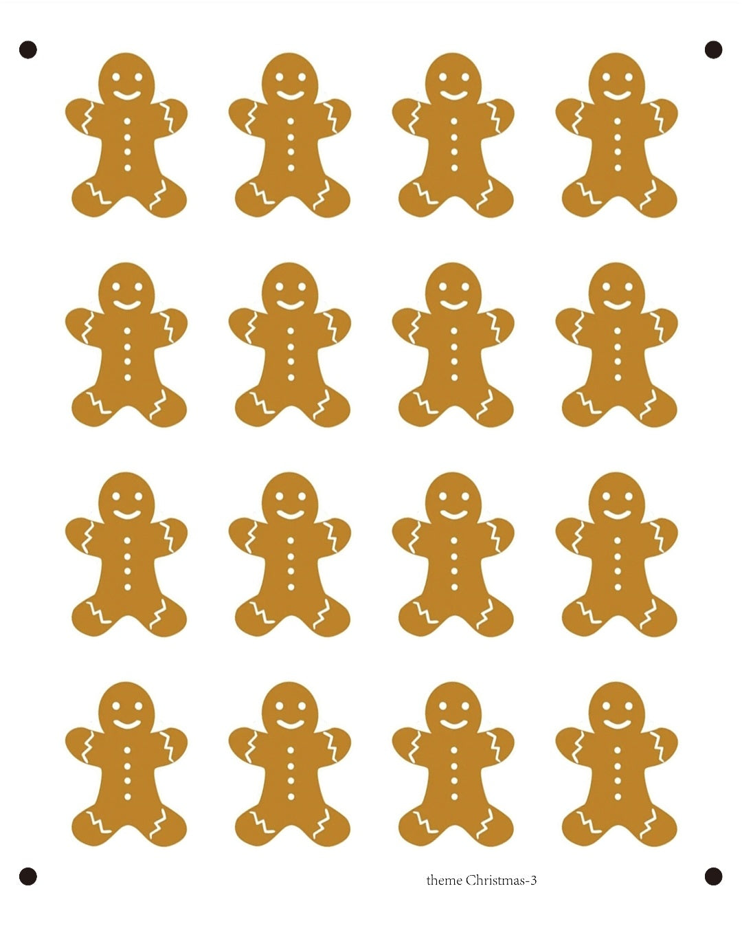 Gingerbread Sugar Sheet