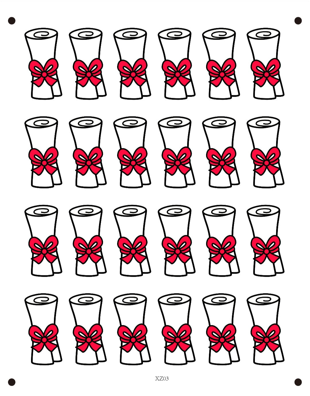Diploma Sugar Sheet